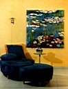 The painting in decoration